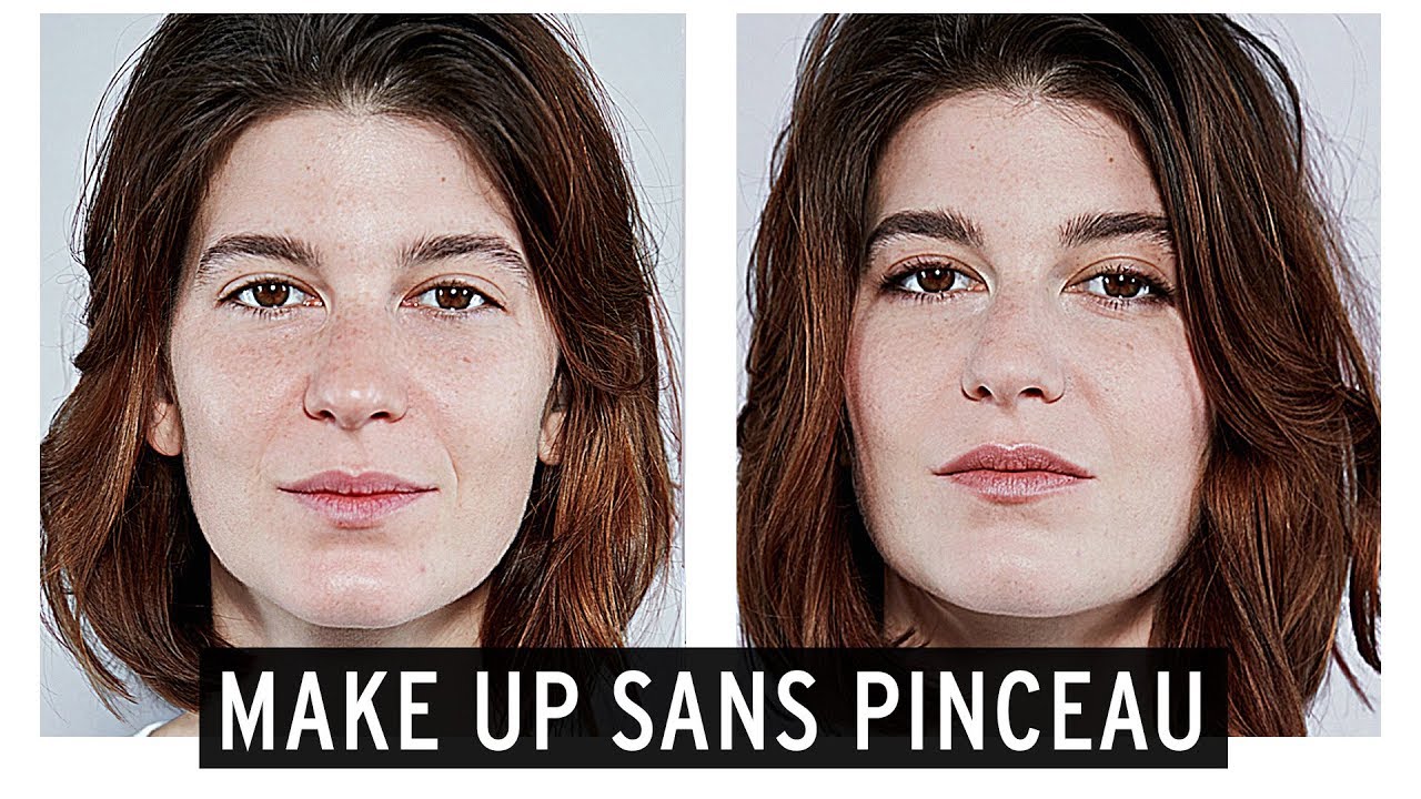 Un Make up NATUREL de tous les jours SANS PINCEAU - Tuto Maquillage - Full make up