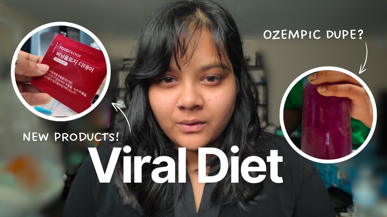 I Tried the Trending Foodology Red Bottle Diet ~ And NEW Korean weight loss meds