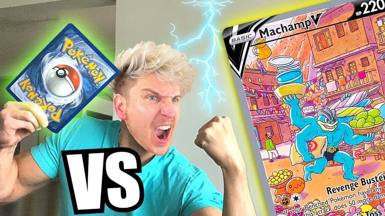 I Must Pull The Machamp Alternate Art Pokemon Card!