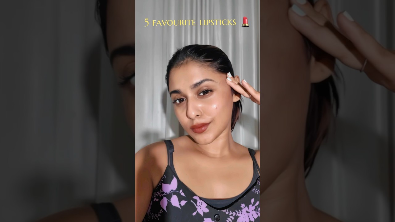 5 BEST LIPSTICKS FOR A NO MAKEUP DAY💄 #lipstickmalayalam #beautyinspiration
