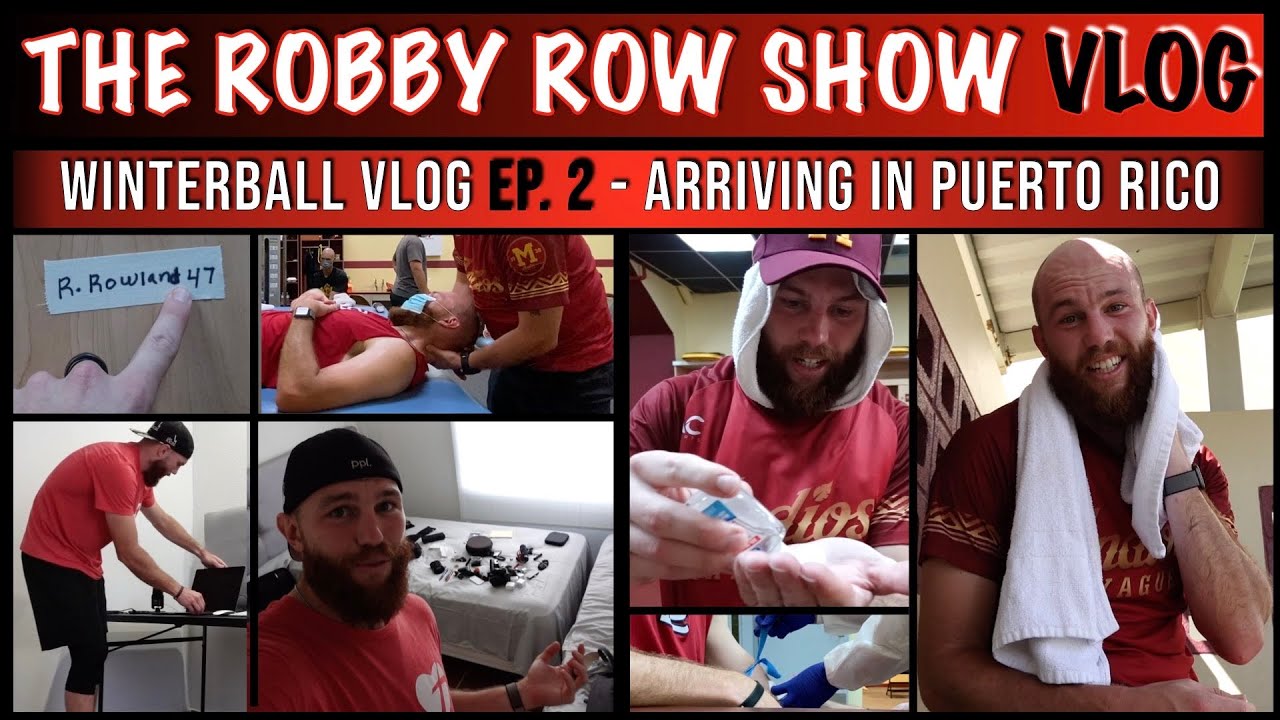 The Robby Row Show Winterball VLOG Ep. 2 - ARRIVING IN PUERTO RICO