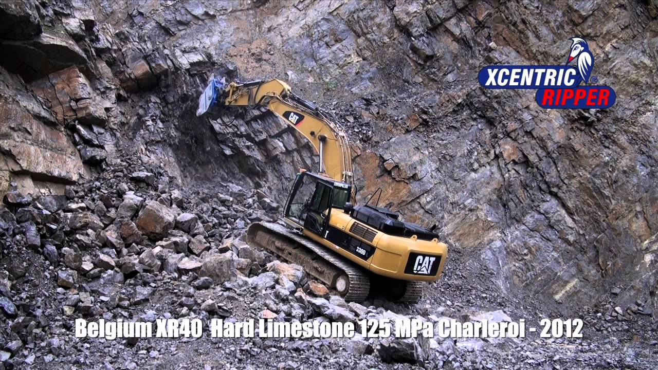Belgium XR40 Hard Limestone 125 MPa Charleroi - Xcentric Ripper