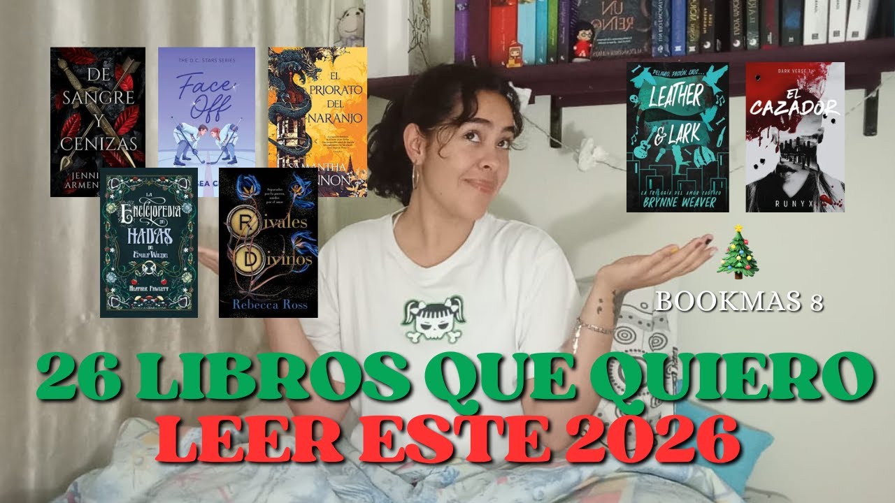 26 libros para 2026 🎆📚 | bookmas 8🎄