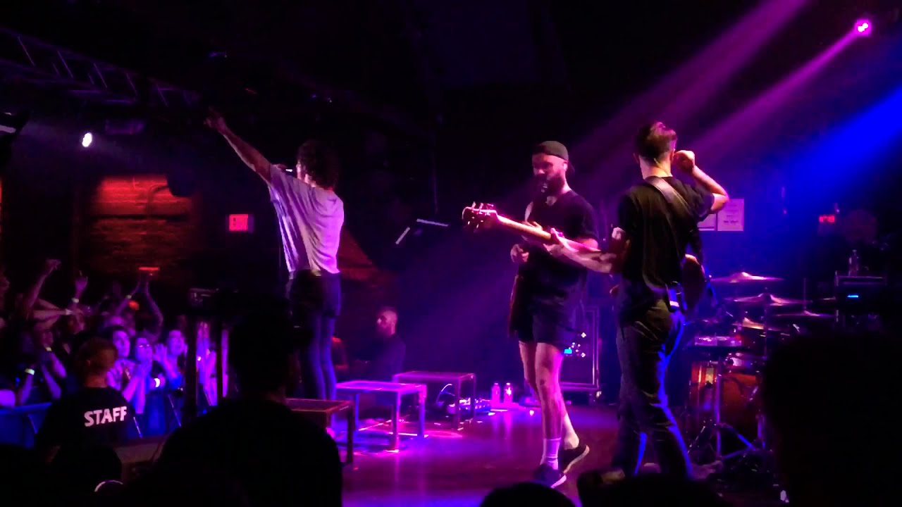 “T-Shirt Song”  (and closing) by Don Broco at the Brighton Music Hall in Boston