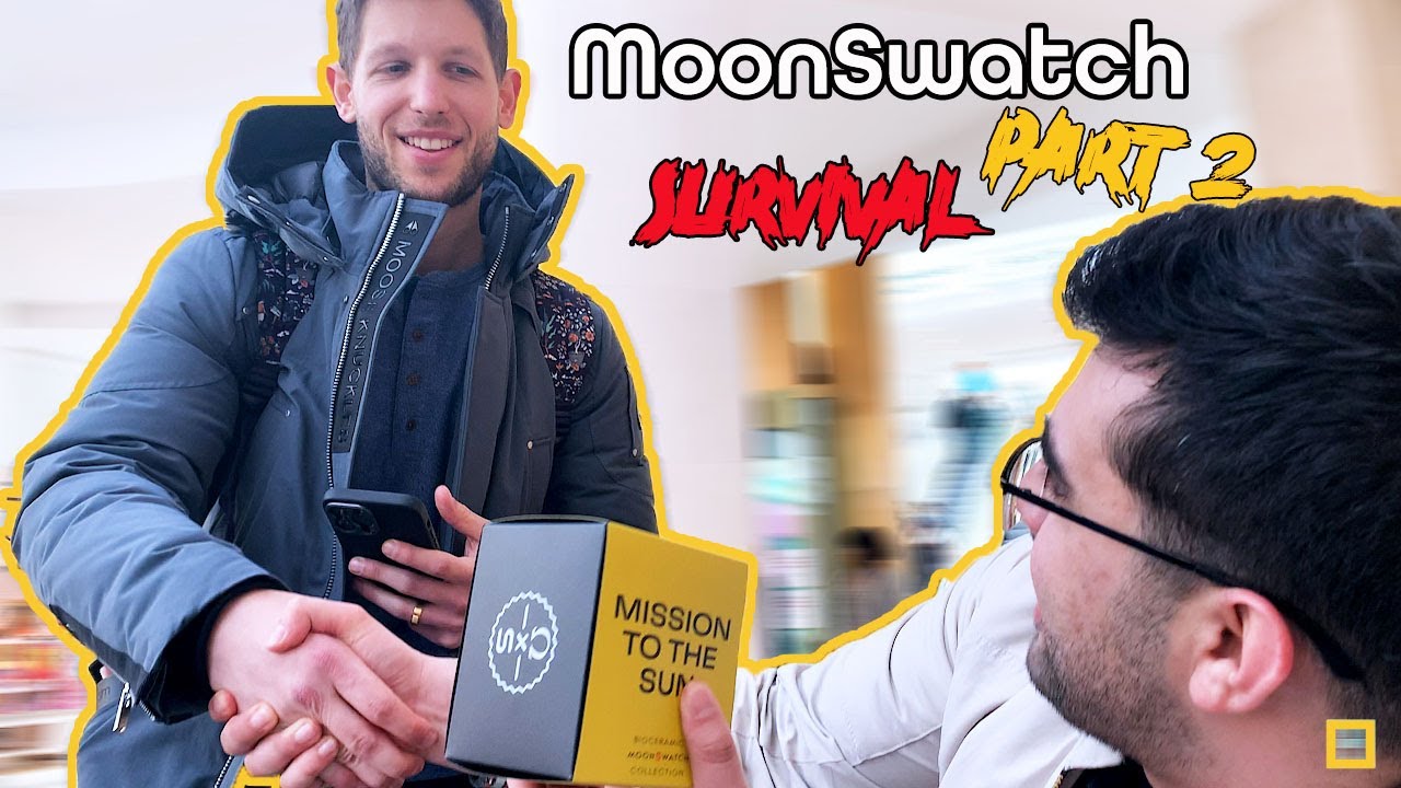 Mission to Moonswatch Survival Part 2 JACKPOT | Team Justduet | Omega x Swatch |