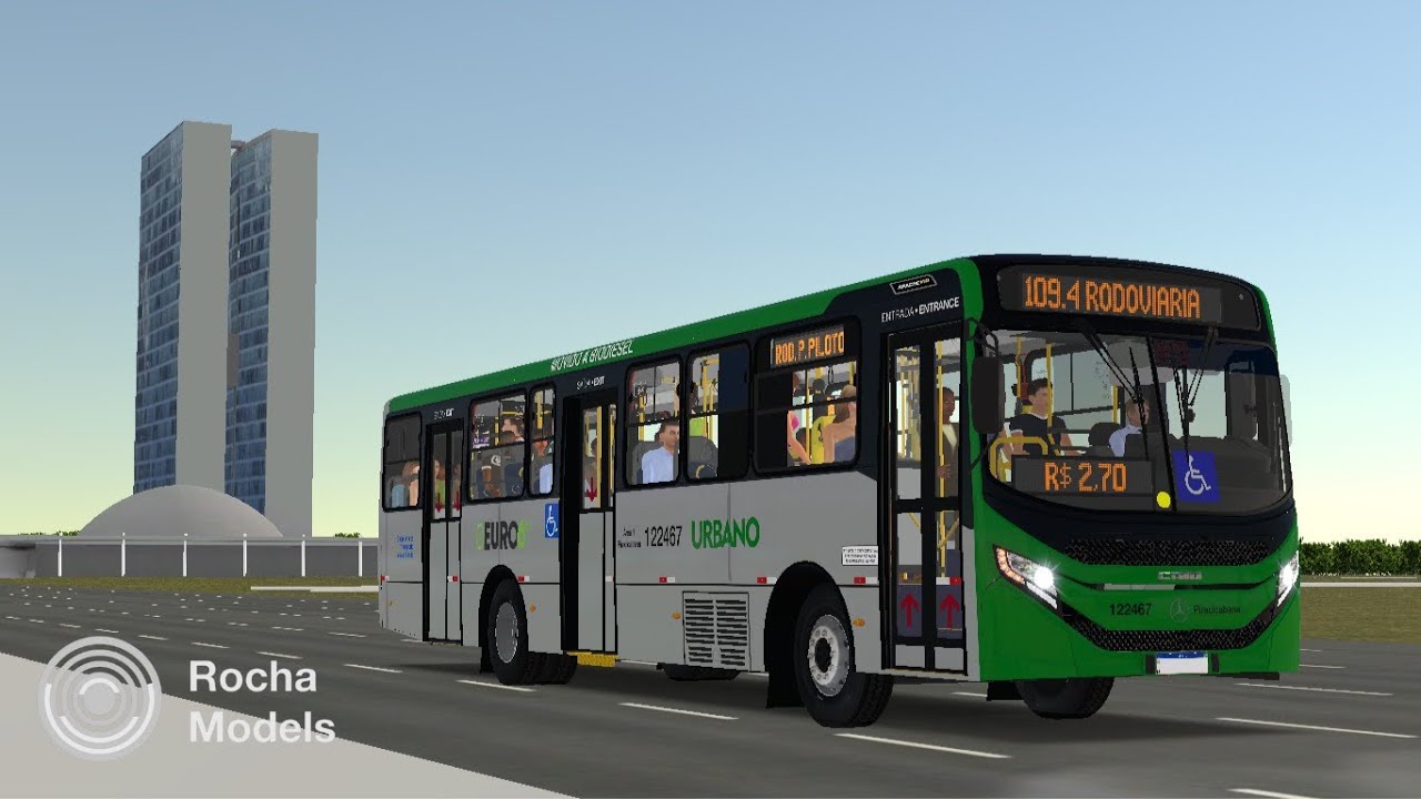 LANÇAMENTO! CAIO APACHE VIP V MERCEDES-BENZ OF-1721 BT6 da VIAÇÃO PIRACICABANA!