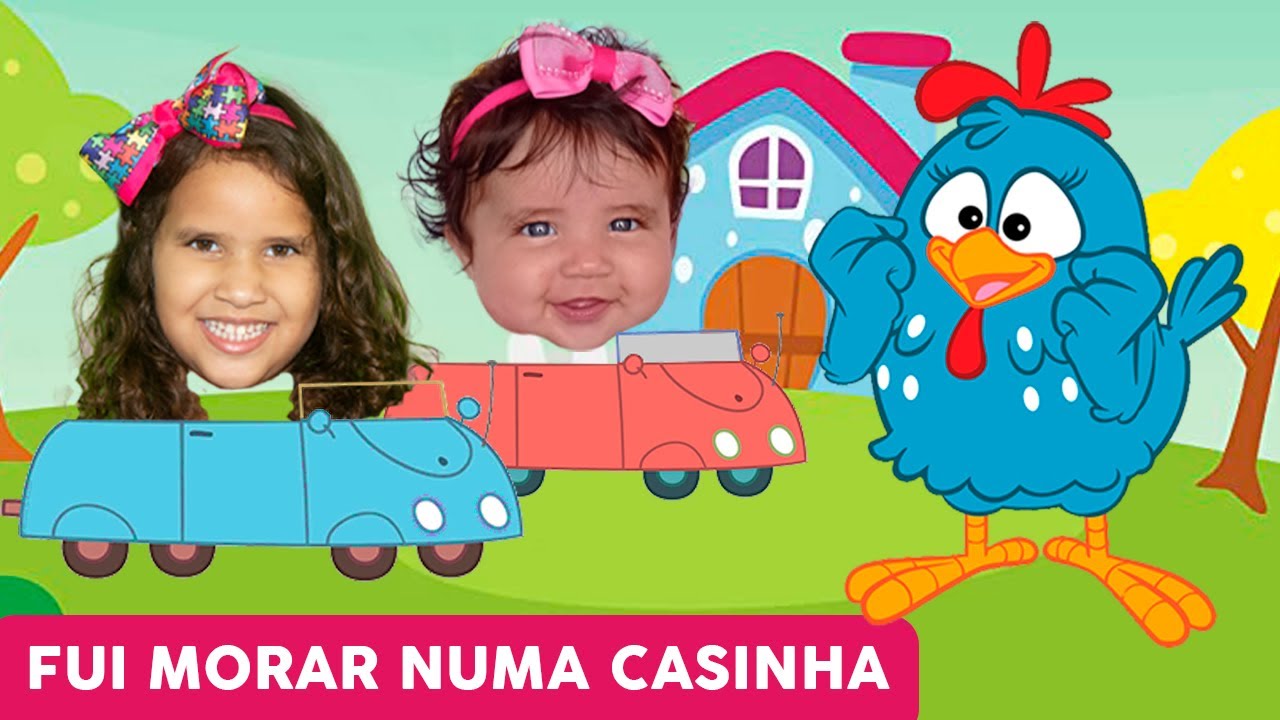 Galinha Pintadinha em Fui Morar numa casinha | Nursery Rhymes | Eis a Alice