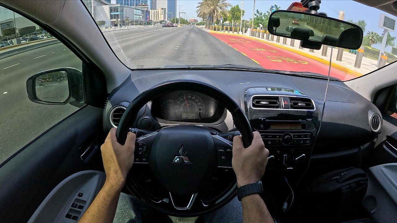 2020 Mitsubishi Attrage 4K POV Drive (Binaural Audio)