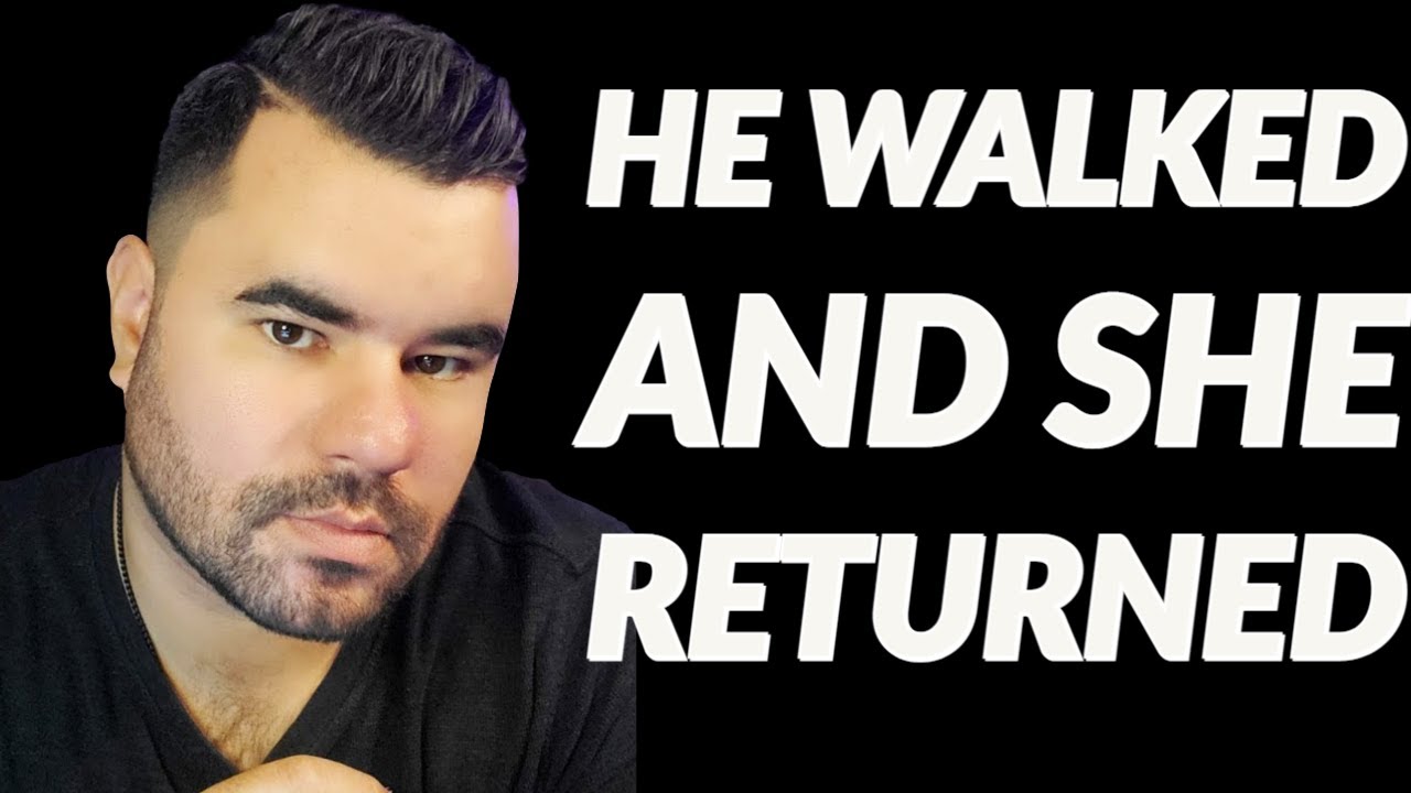 DISRESPECTFUL WOMAN COMES BACK AROUND AFTER HE WALKS