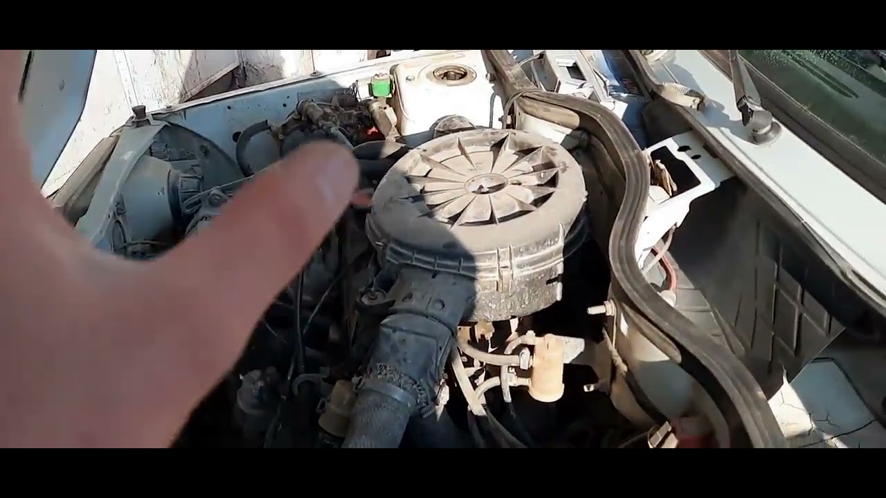 Renault 9 Brodway Komple Donmuş... Kışın Antiviriz Koymassak Ne Olur..