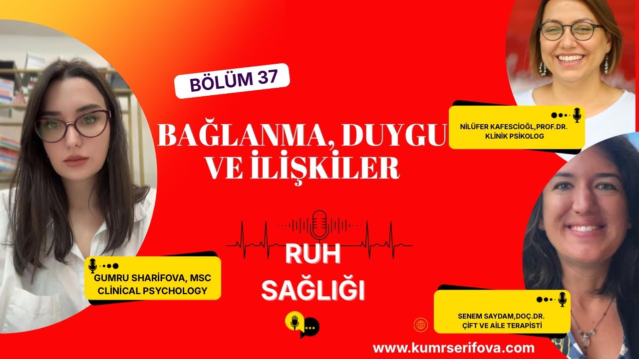 Sayın Prof. Dr. Nilüfer Kafescioğlu ve Doç.Dr Senem Saydam Duygu Odaklı Terapi