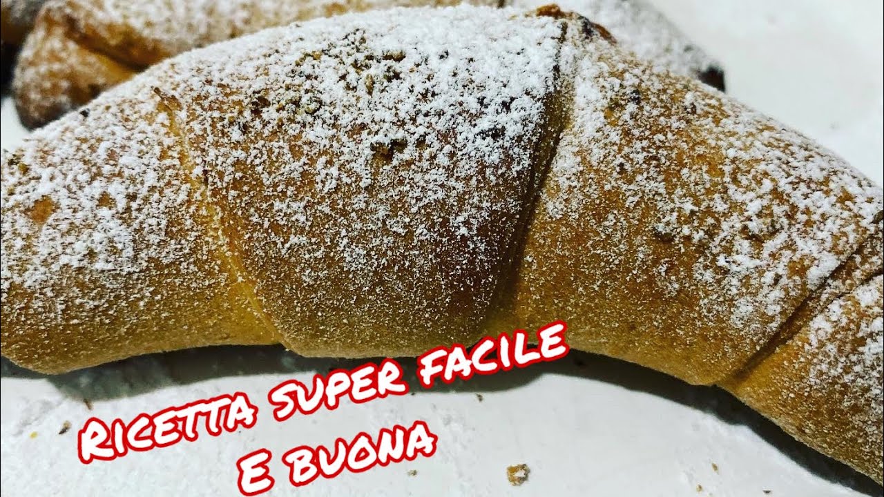Cornetti al miele fatti in casa **FACILISSIMI DA REALIZZARE**