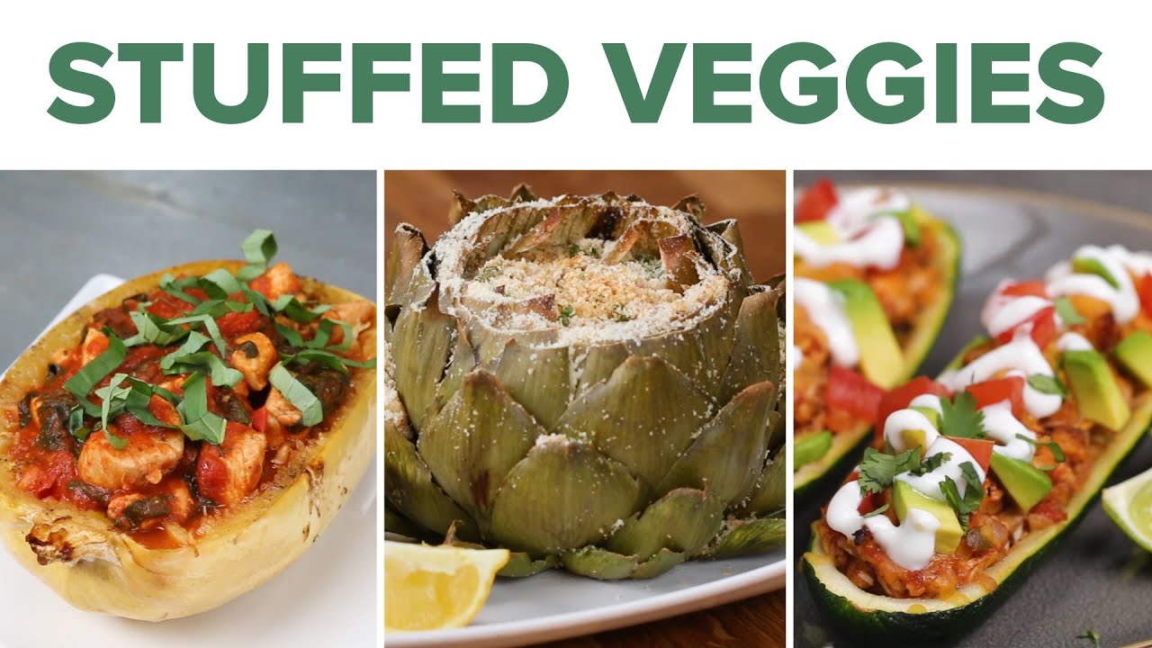 6 Delicious Stuffed Vegetables
