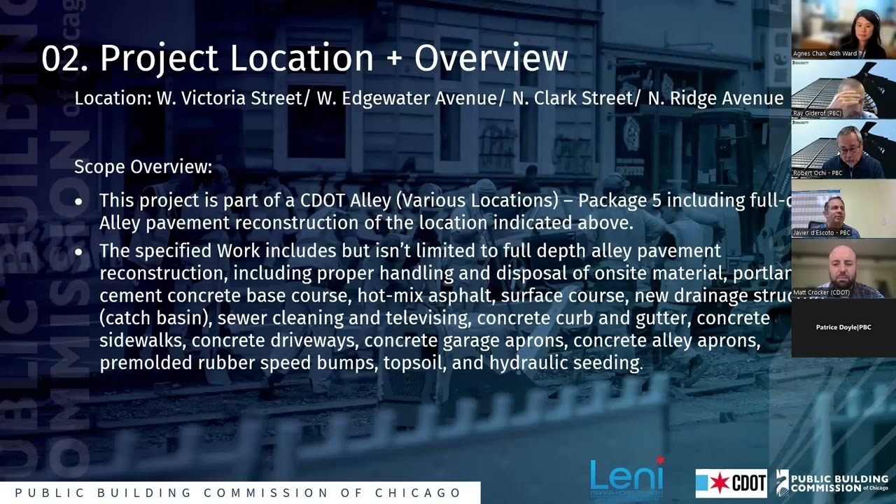 Green Alley Presentation - October 9, 2025