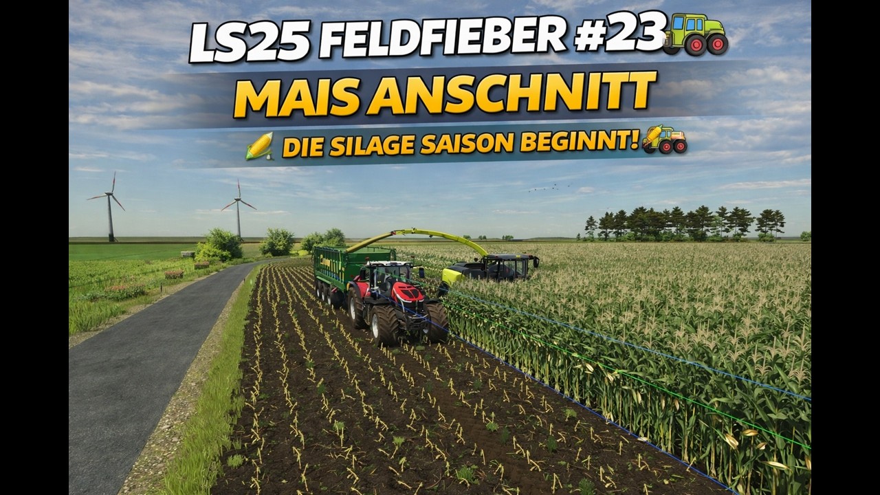 LS25 FeldFieber #23 | Mais Anschnitt – Die Silage Saison beginnt! 🌽🚜