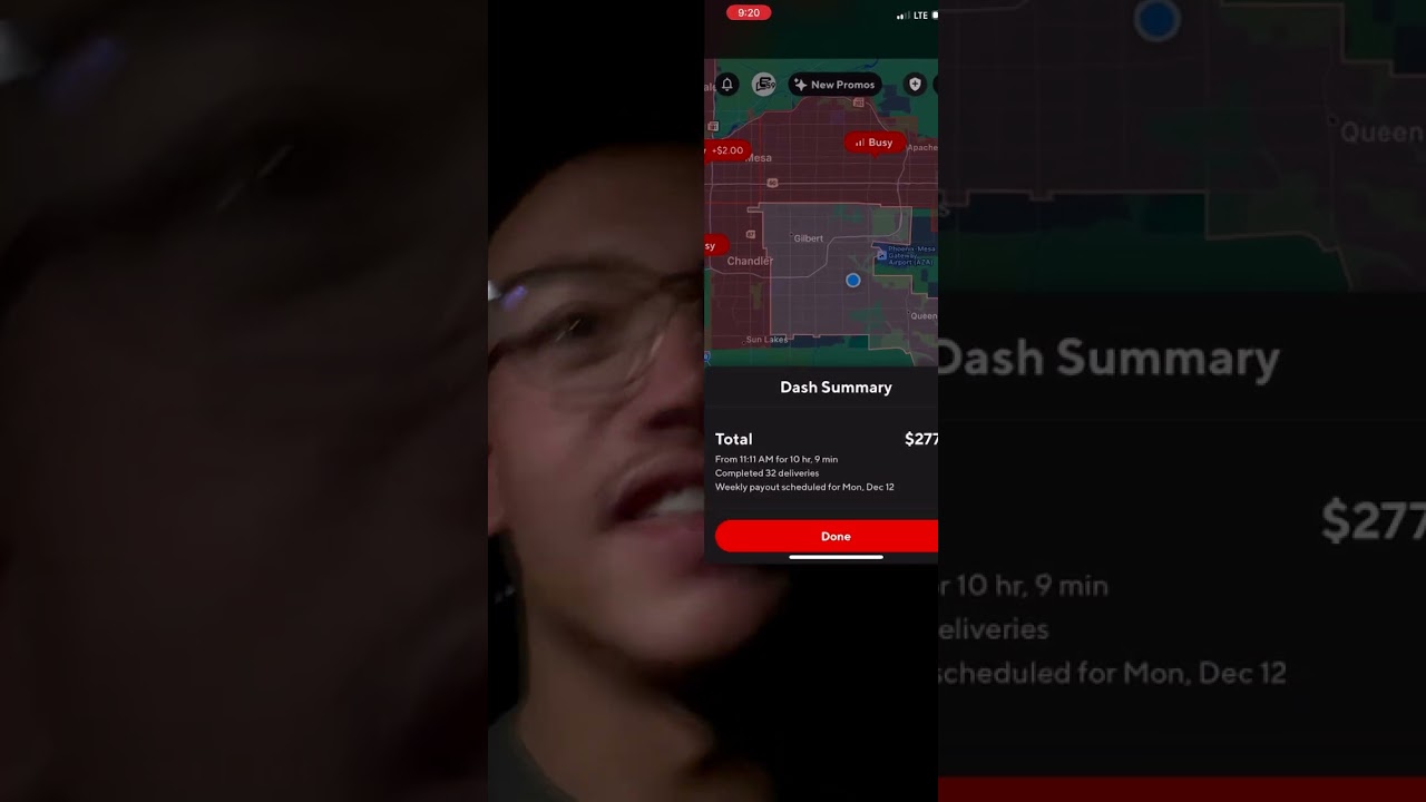 I Made $2000 In One Week Of Doordash #shorts