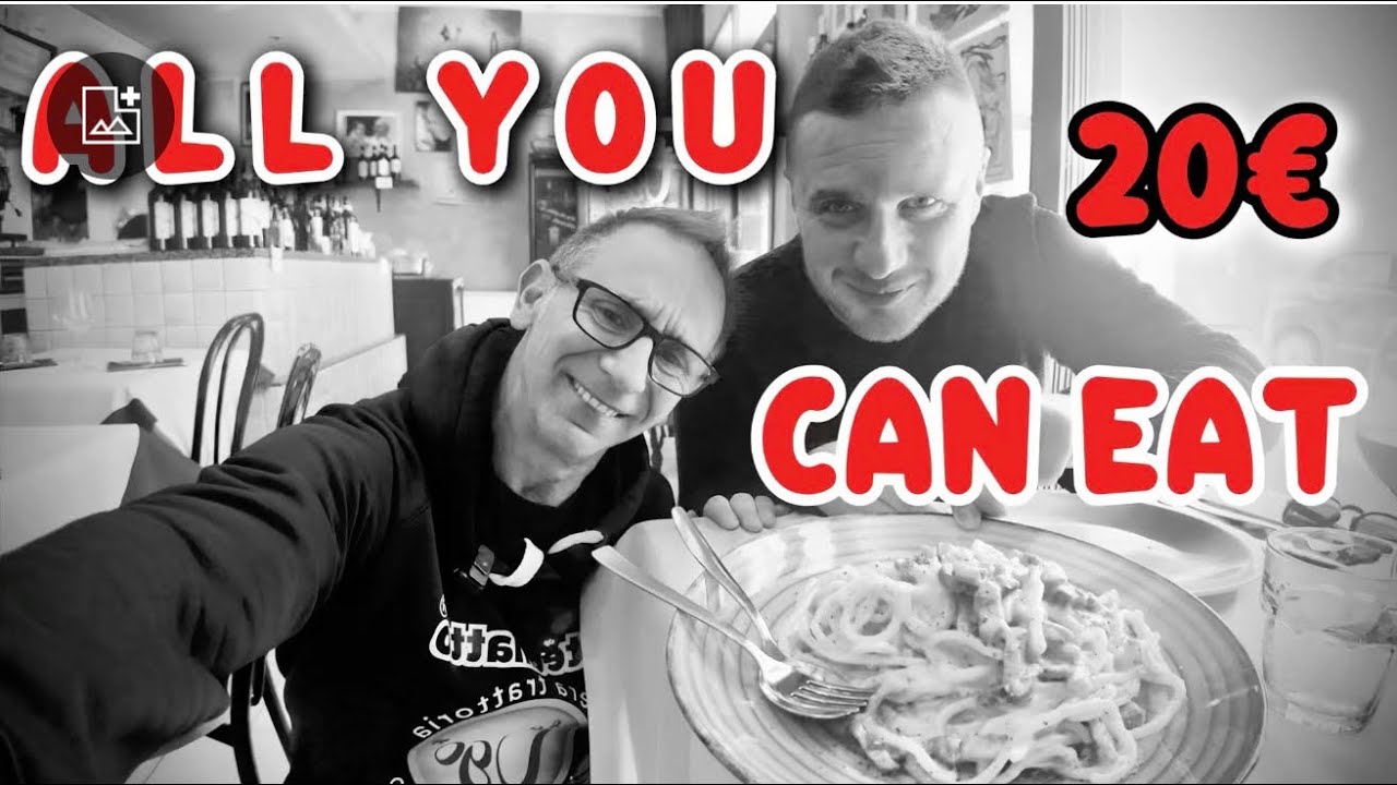 ALL YOU CAN EAT da 20€ #food #foodblogger #perte #viralvideo #cibo #allyoucaneat #carbonara