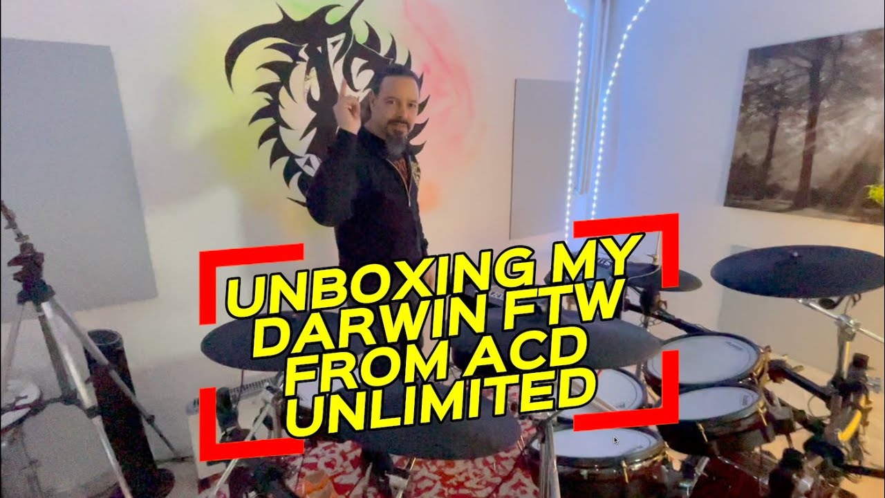 Unboxing Darwin FTW Drum Pedals from ACD Unlimited