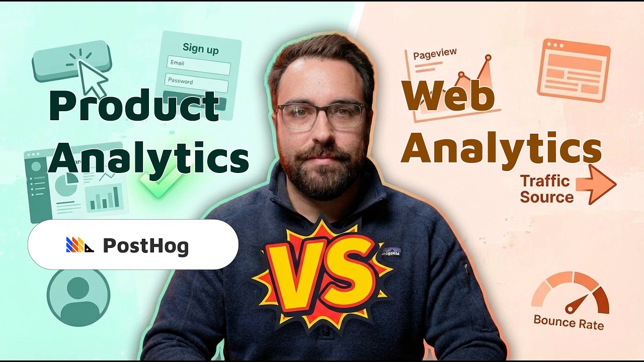 PostHog Product Analytics vs. Web Analytics - How to Track Your Entire User Journey