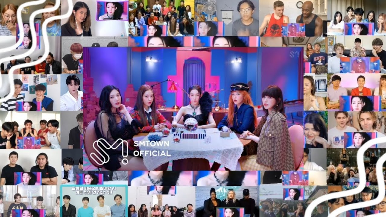Red Velvet 레드벨벳 'Queendom' MV REACTION MASHUP