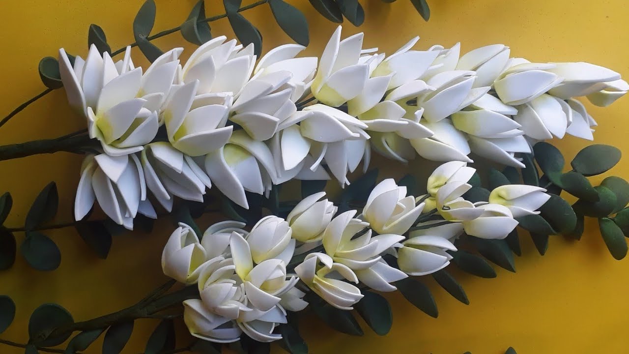 Complementos para arranjo flores brancas/ sem frisadores!!