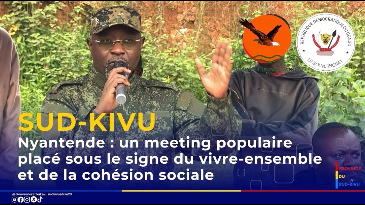 RDC | Nyantende : Meeting AFC-M23 avec Patrick Busu Bwa Ngwi Nshombo