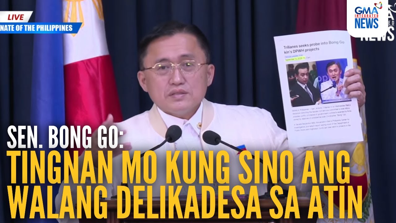 Bong Go fires back at Trillanes, stop with the script and focus on truth | GMA Integrated News