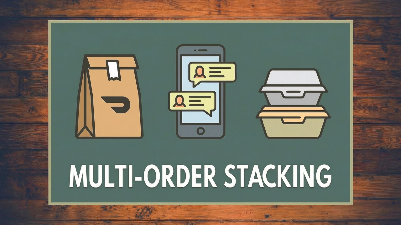 Multi Stack With Doordash, Uber Eats, HEB Grocery (Delivery Tips Tricks)