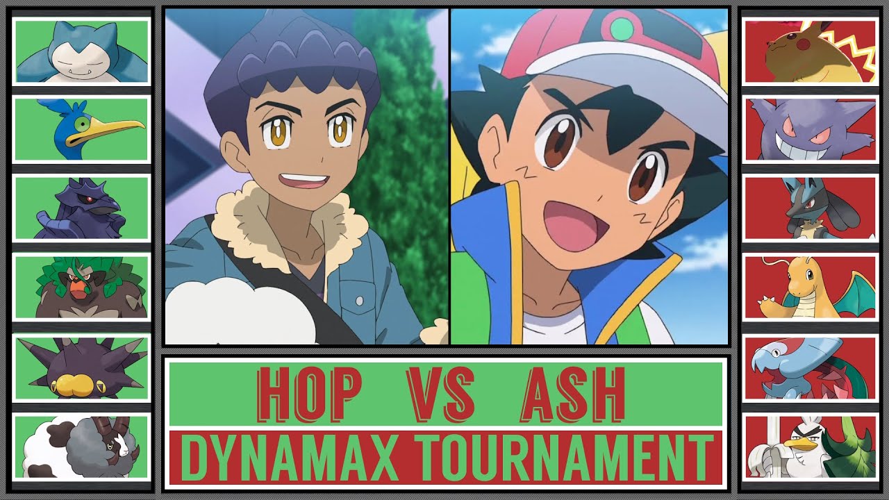 ASH vs HOP | Dynamax Pokémon Tournament [Battle #6]