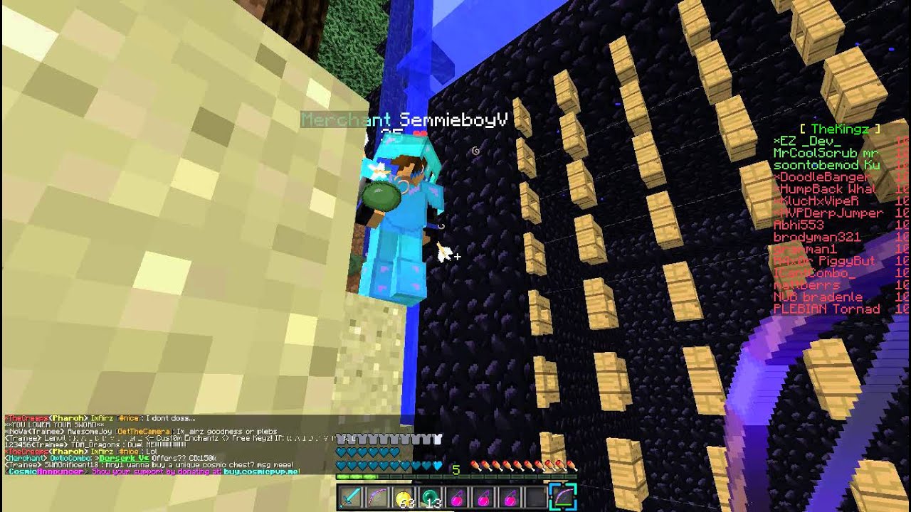 More Hackers on Cosmicpvp