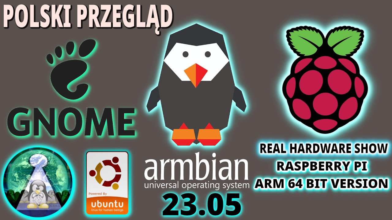 Test ARMBIAN 23.5 Suni GNOME ARM Raspberry Pi 4B - Lekki szybki system z poprawioną akceleracją GPU