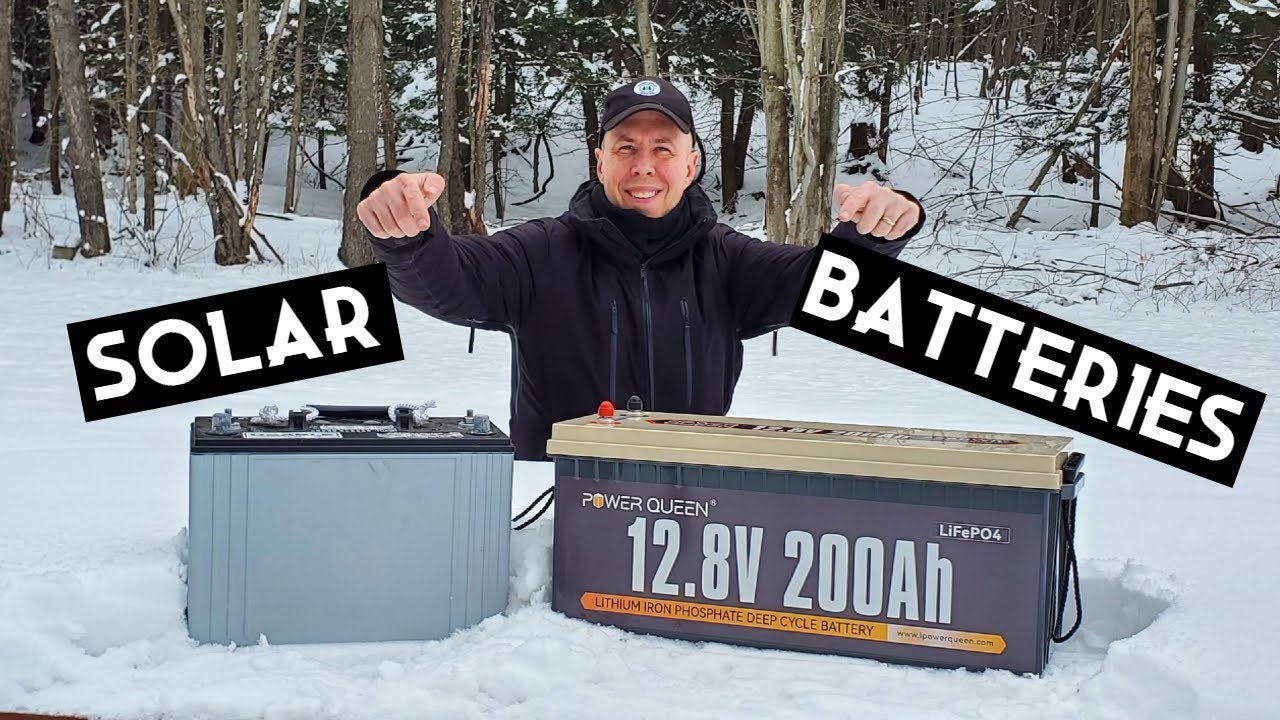 Solar Batteries: Lithium LiFePO4 vs. Lead Acid? Which is best?