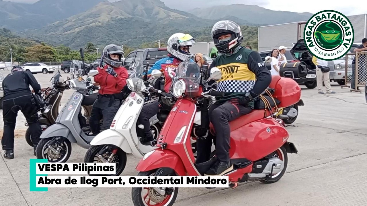 Tourism Rally 2026: Vespa Pilipinas at Abra de Ilog Port in Occidental Mindoro