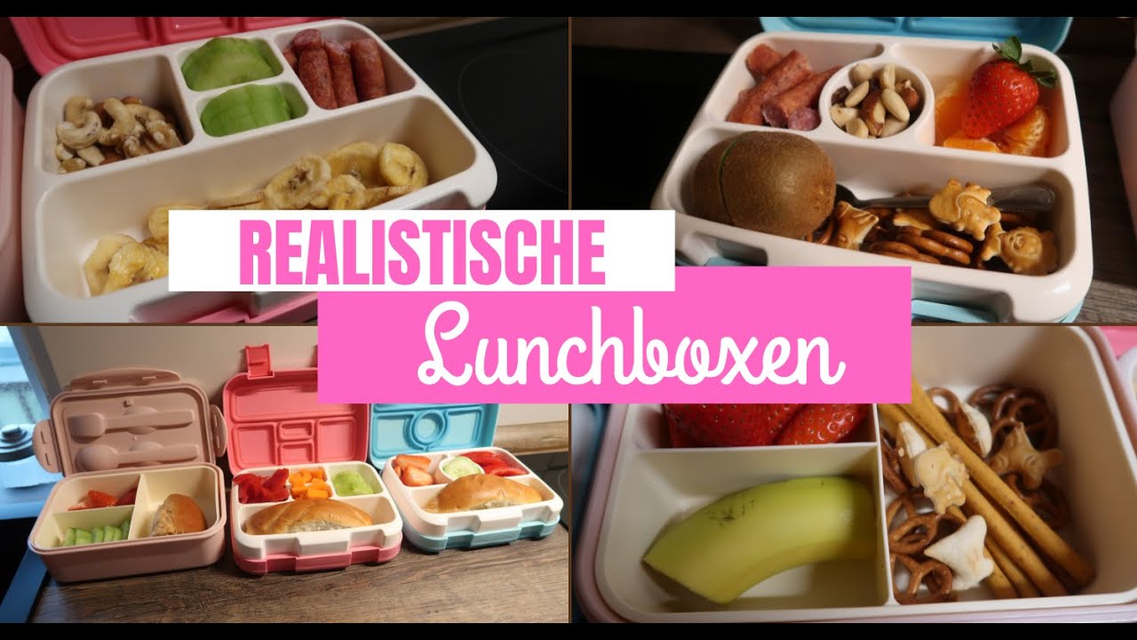 LUNCHBOX FOOD DIARY| EINFACHE & SCHNELLE BROTDOSEN| FOOD DIARY| Fräulein Jasmin