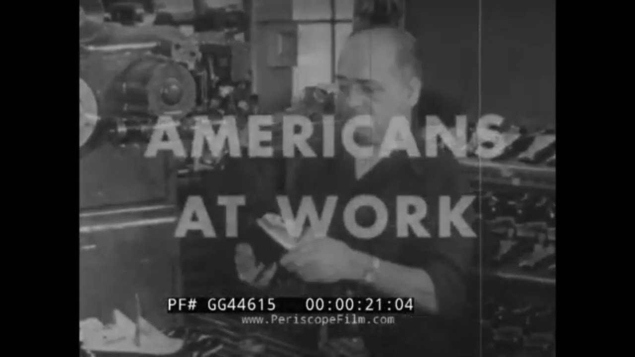 «Американцы на работе. Обувщики». Телесериал 1959 года, Американская федерация труда и Конгресс п...