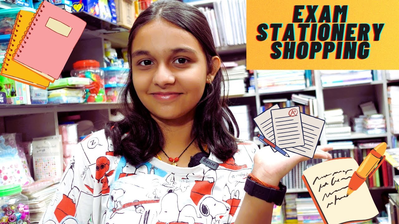 Exam Stationery Shopping |#learnwithpriyanshi