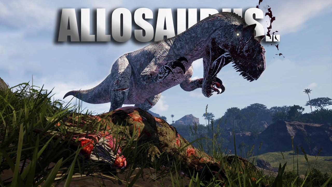 The life of a Solo Prime Elder Allosaurus.. | An Isle Movie |