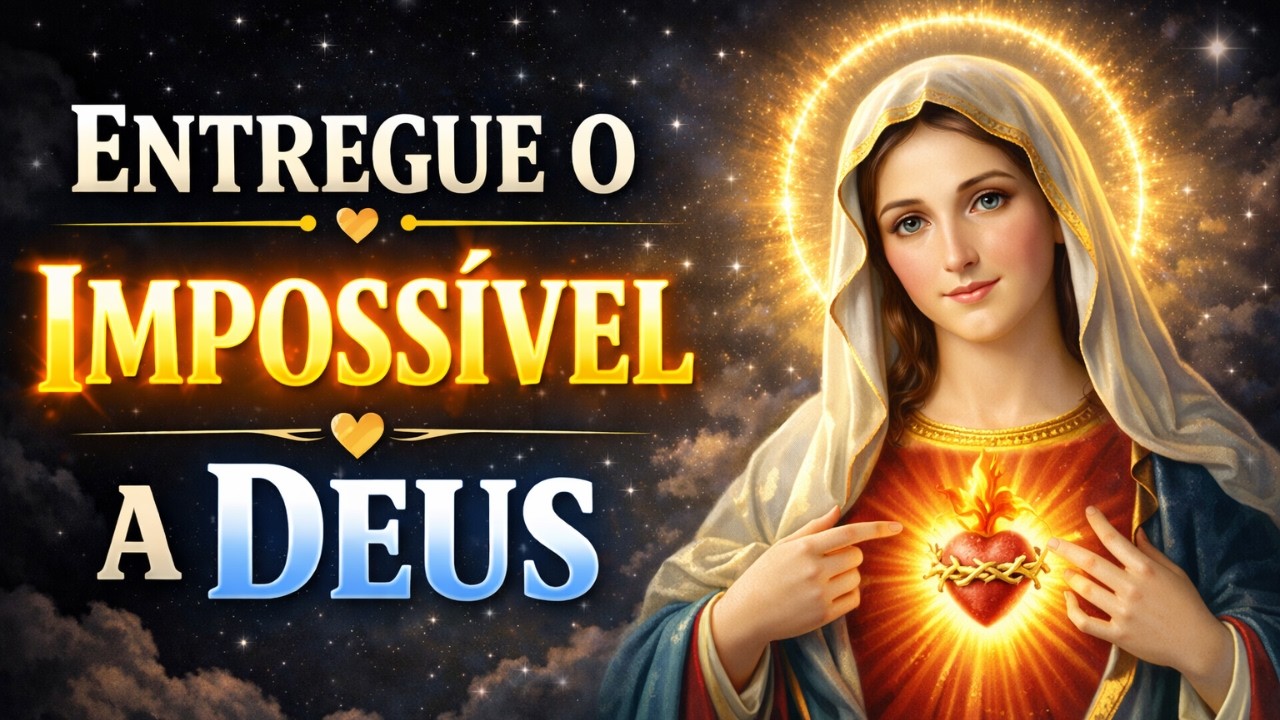 NOSSA SENHORA DO IMPOSSÍVEL ESTÁ PREPARANDO SUA GRAÇA