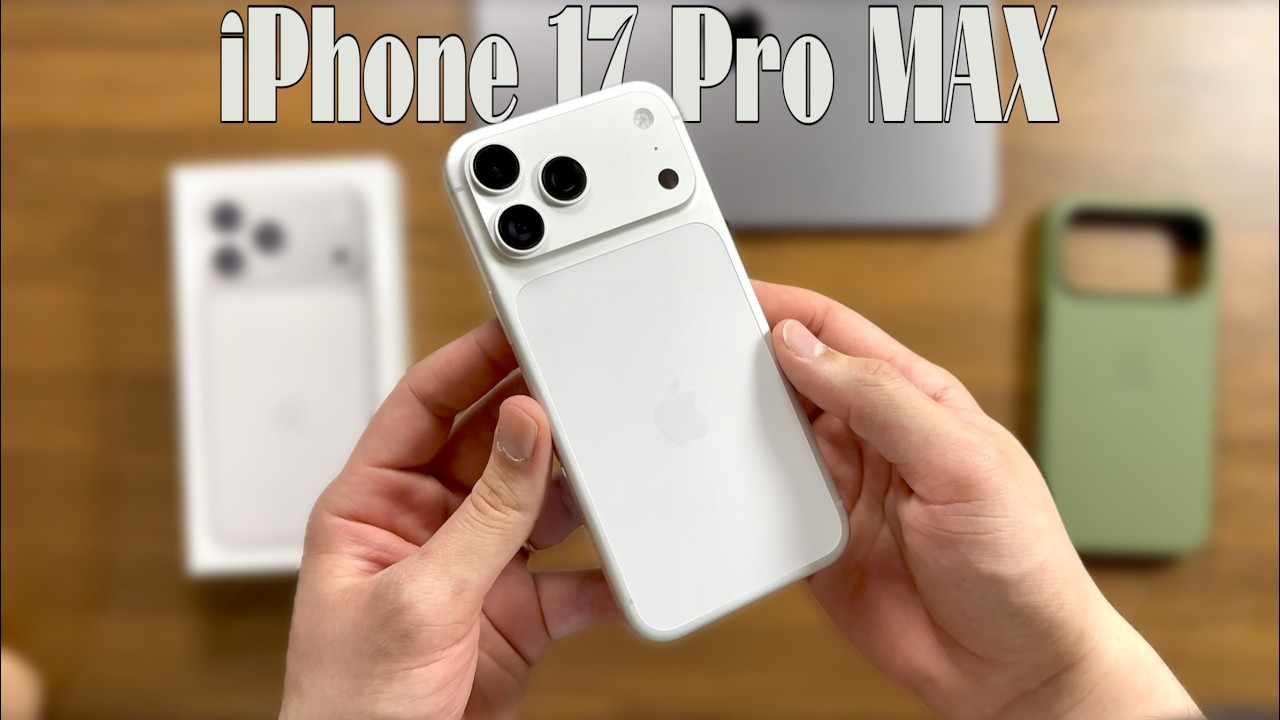 iPhone 17 Pro Max UNBOXING en Español | Primeras impresiones y Especificaciones.