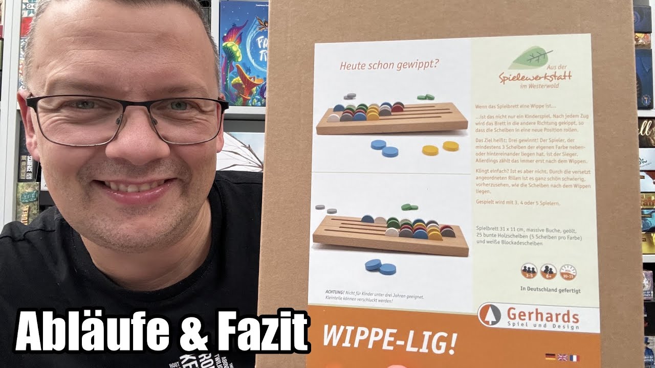 Wippe-lig (Gerhards Spiel und Design) - attraktiv, hochwertig, für Jeden