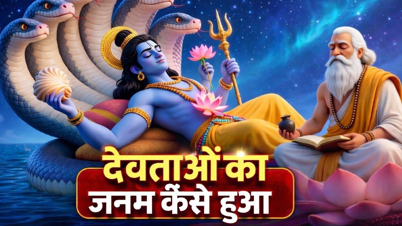 देवताओं का जन्म कैसे हुआ? 😱 सृष्टि की शुरुआत से देव लोक तक की पूरी सच्चाई | Real Truth of Gods Birth