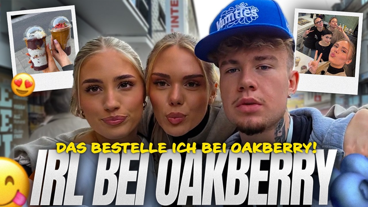 Erster Stream bei Oakberry in Köln😱 | Live mit Julia & kony | Amalia Streamt