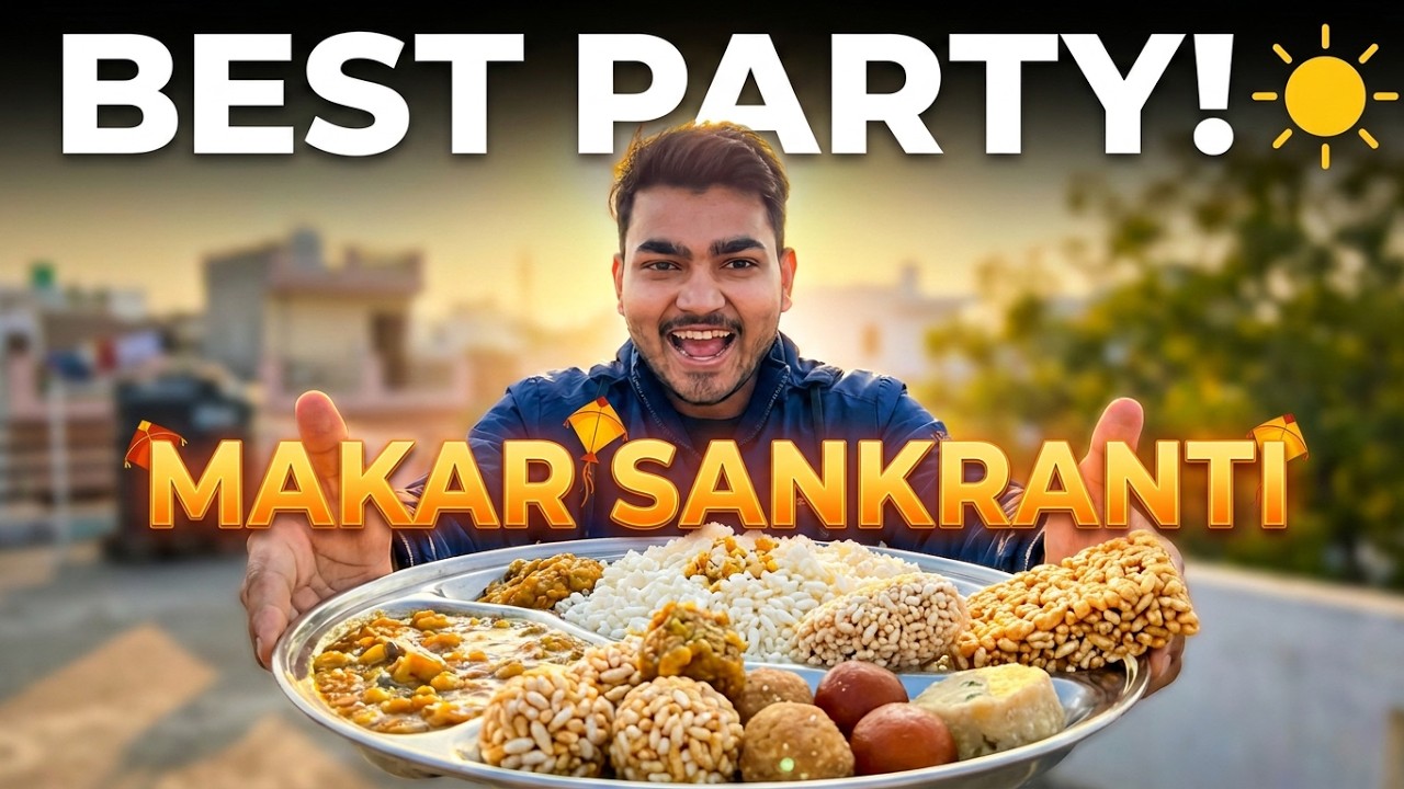 Sankranti Ka Full Day Vlog ☀️ | Hostel/College Me Til-Gud Party!