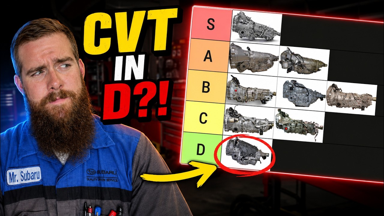 Every Subaru Transmission Ranked From Worst to Best!