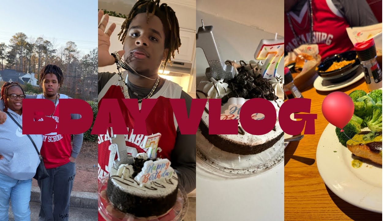 BDAY VLOG| DINNER | SHOPPING 🎈