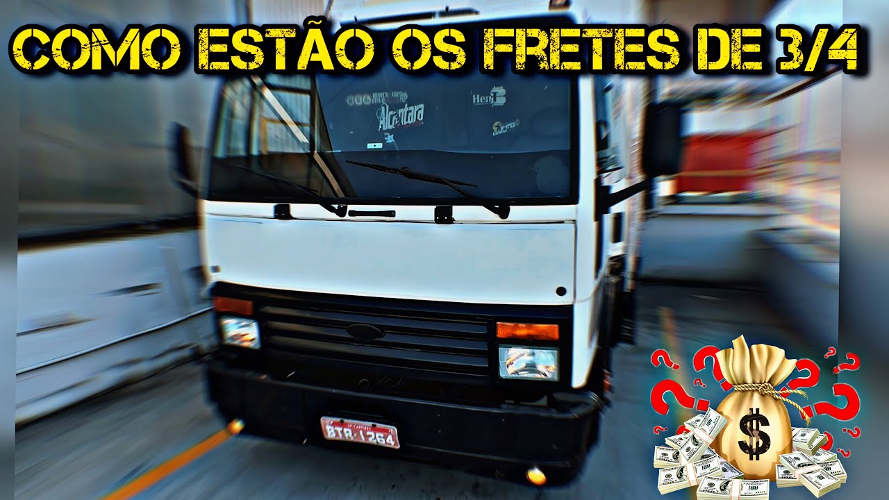 COMO ESTA O MERCADO PRA CAMINHAO 3/4 🤨 MUITO DIFERENTE DE FIORINO?
