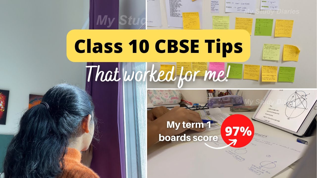 CBSE Class 10 Tips that helped me score 97% in Term 1 Boards | Class 10 Tips that worked for me