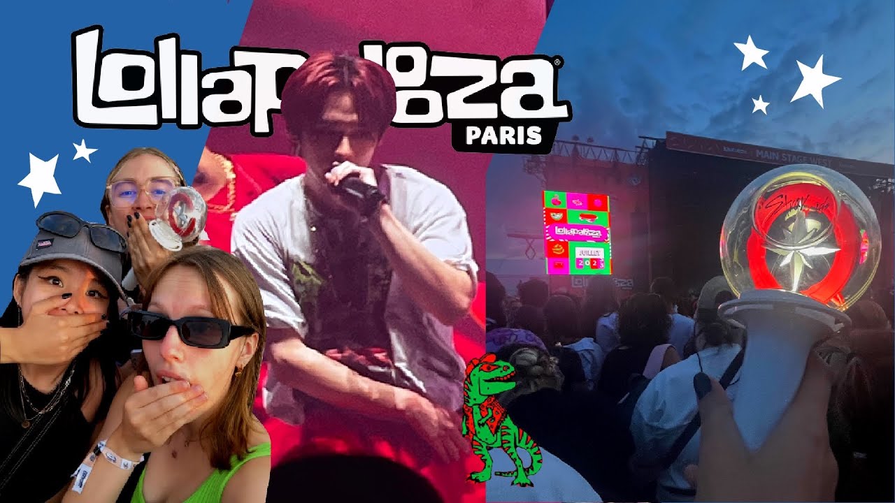 ON VA VOIR STRAYKIDS AU LOLLAPALOOZA !