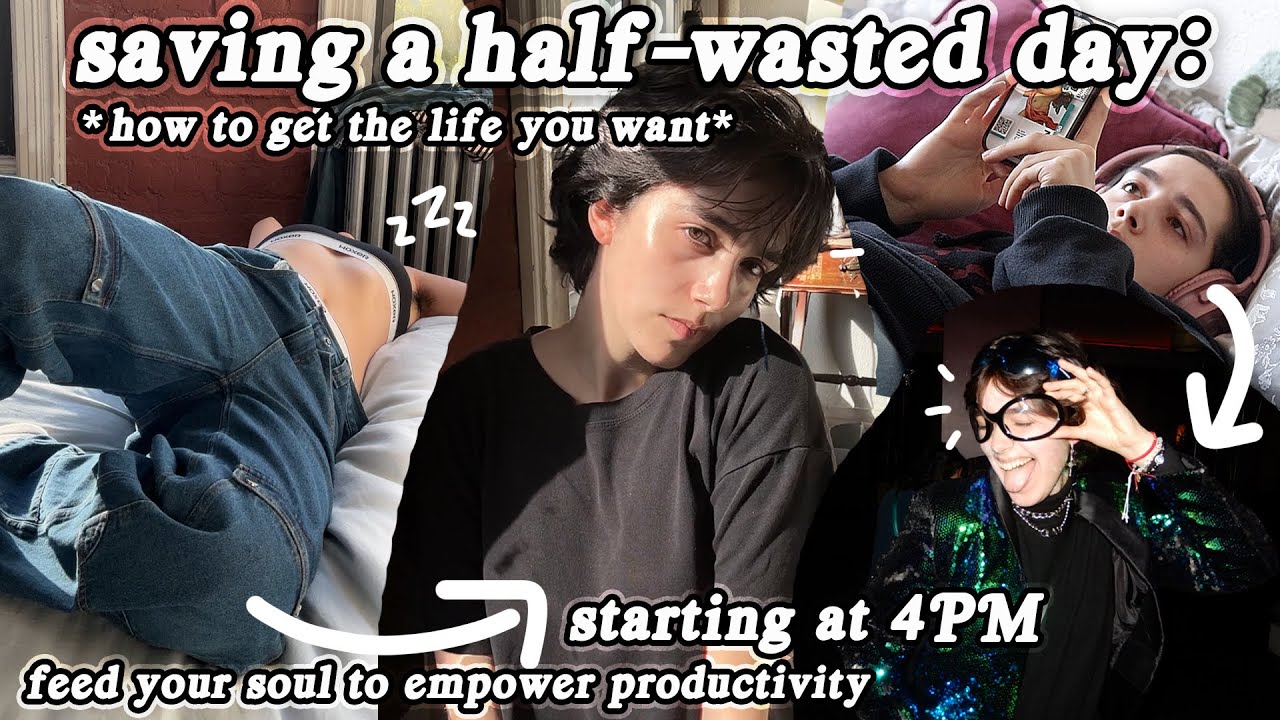 how to save a half wasted day 🤧 *THIS WILL MOTIVATE YOU* (and it's not hard lol)