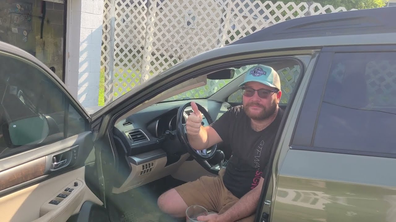БЫСТРО, ДЁШЁВО и ПРОСТО! Прочистите водослив люка! Subaru Outback 2015-2019